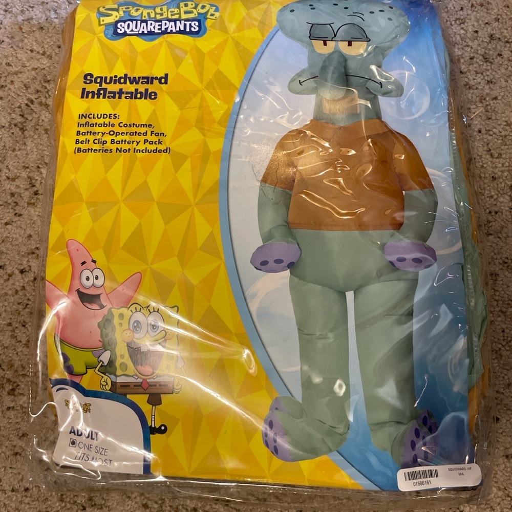 SpongeBob SquarePants Squidward Inflatable Outfit - Brown and Green